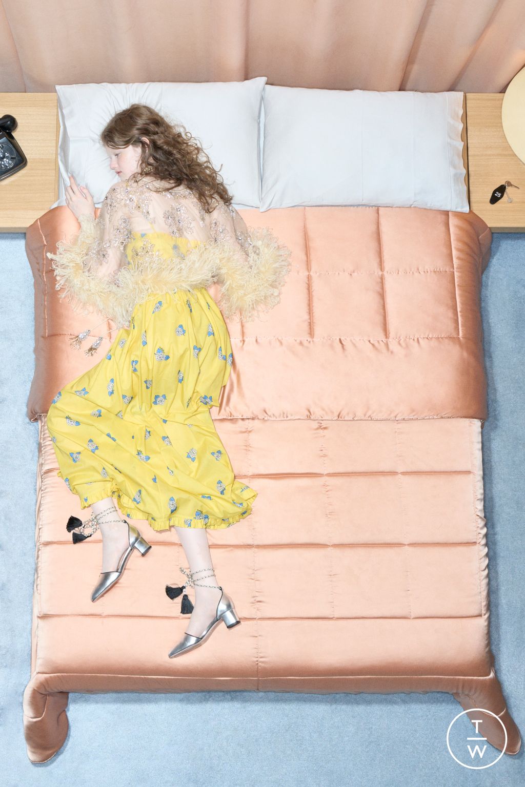 Fashion Week Paris Resort 2026 look 28 from the Valentino collection womenswear