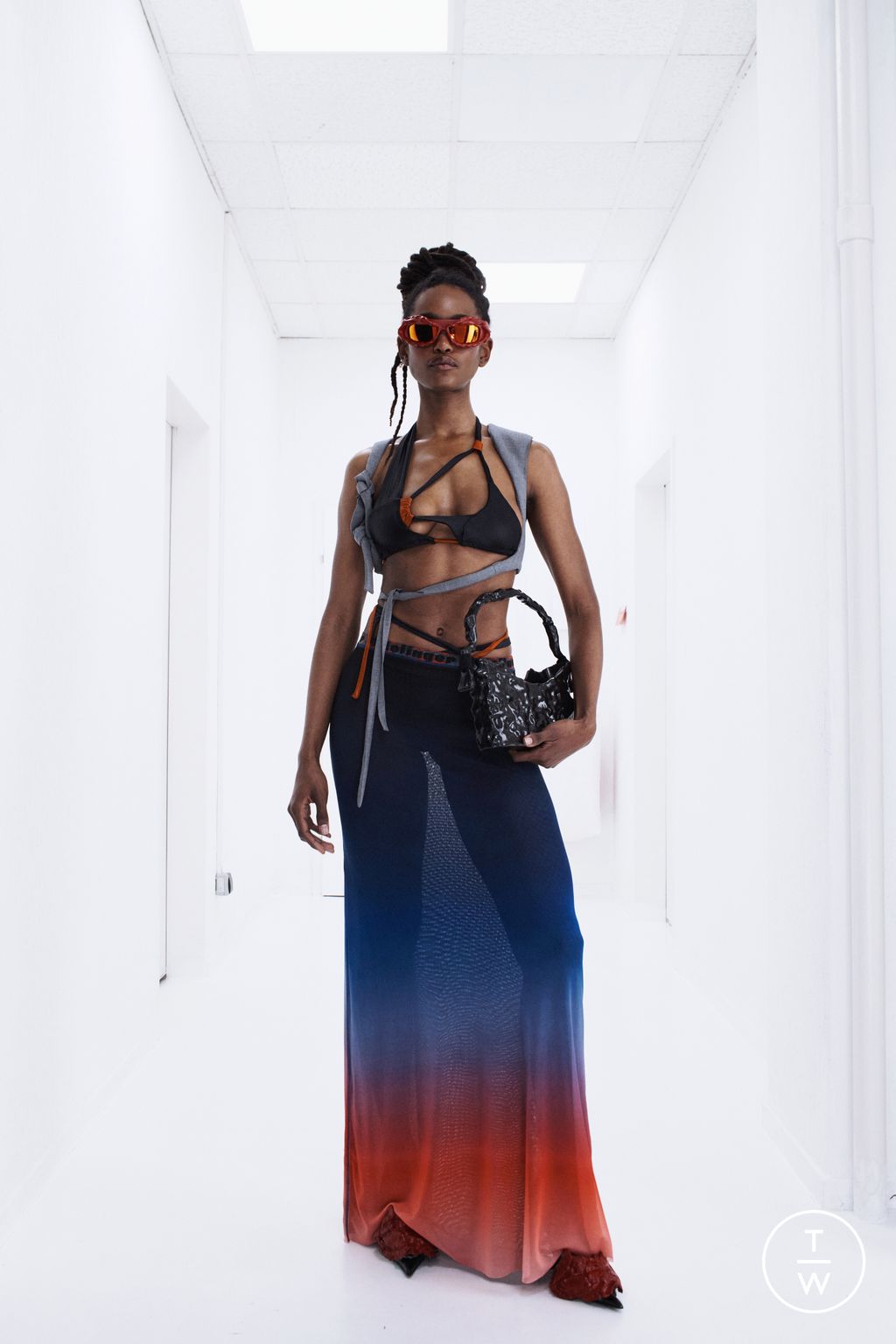 Fashion Week Paris Resort 2023 look 2 from the Ottolinger collection womenswear