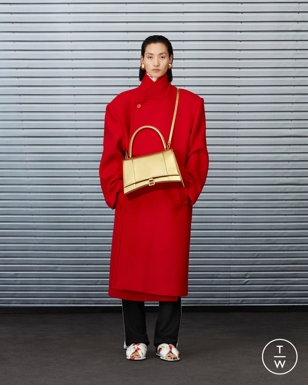Fashion Week Paris Resort 2020 look 3 from the Balenciaga collection 女装