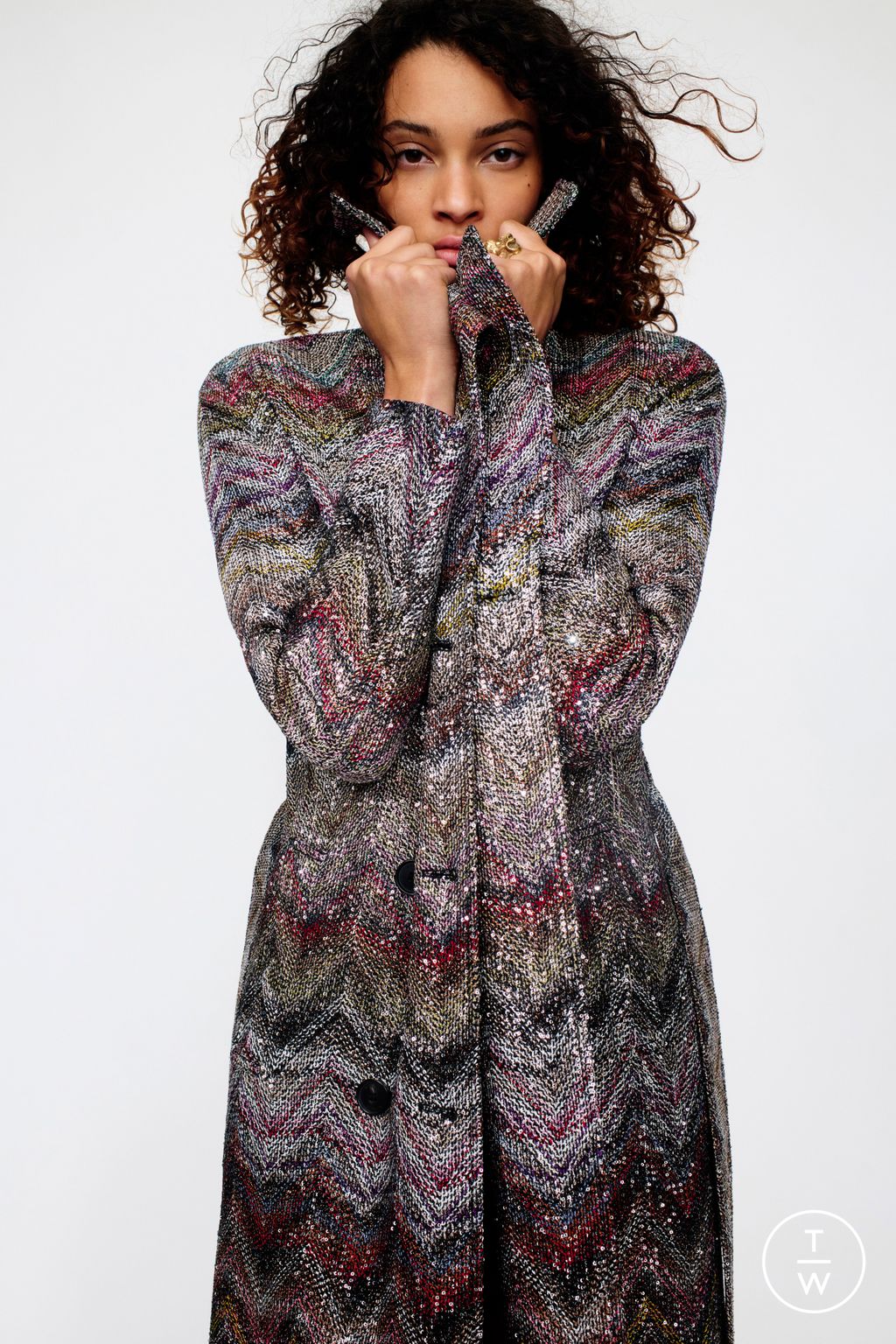 Fashion Week Milan Pre-Fall 2025 look 3 de la collection Missoni womenswear