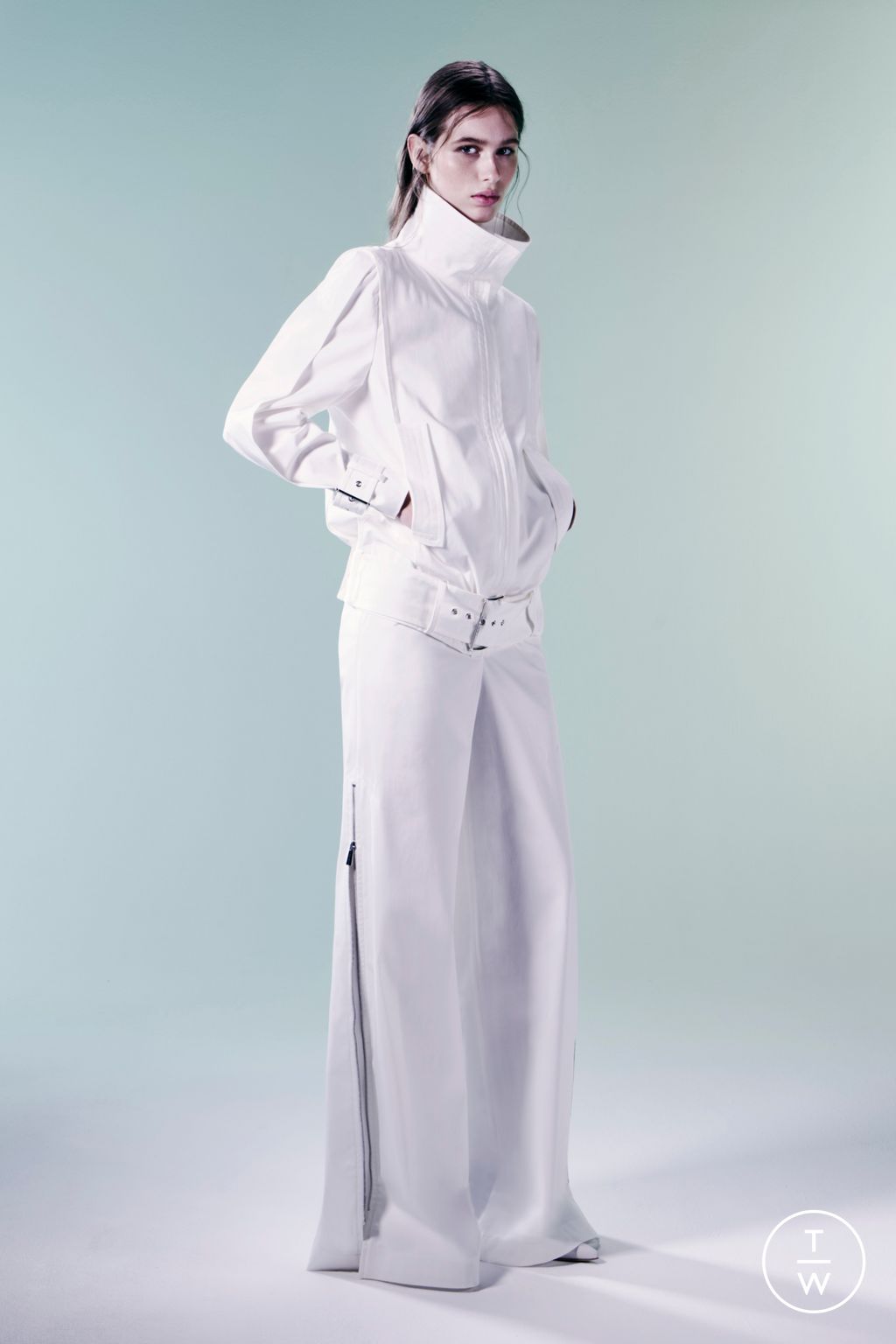 Fashion Week Milan Resort 2025 look 3 from the Alberta Ferretti collection womenswear
