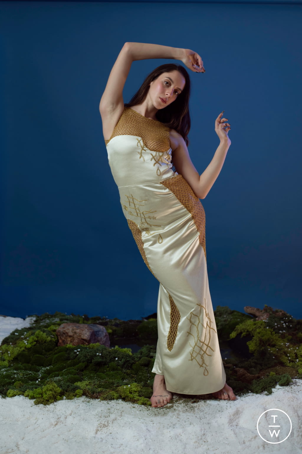 Fashion Week Paris Fall/Winter 2021 look 3 from the Di Petsa collection womenswear