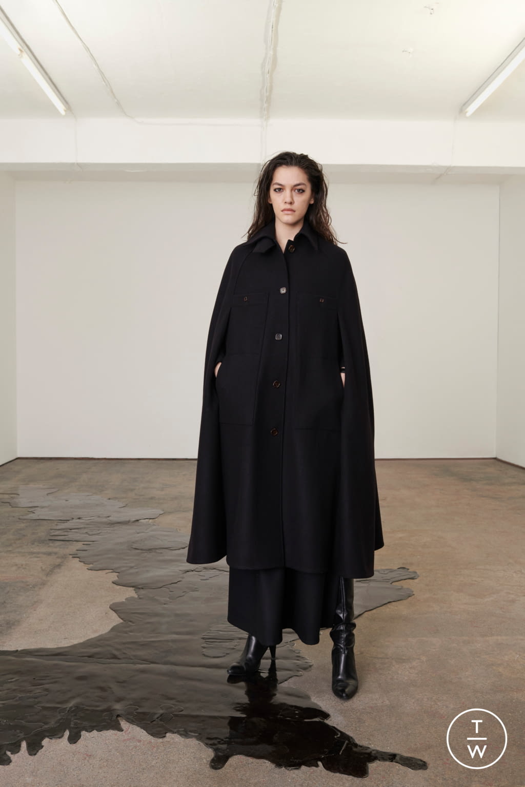 Fashion Week London Fall/Winter 2021 look 3 from the Eftychia collection womenswear