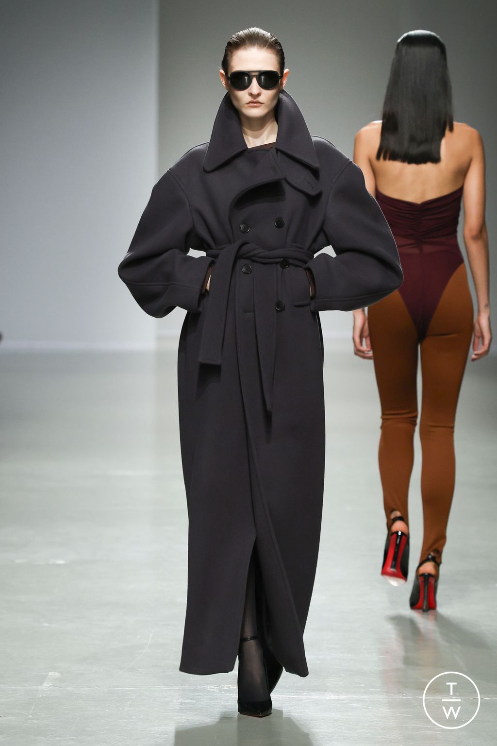 Fashion Week Paris Fall/Winter 2025 look 3 from the Atlein collection womenswear
