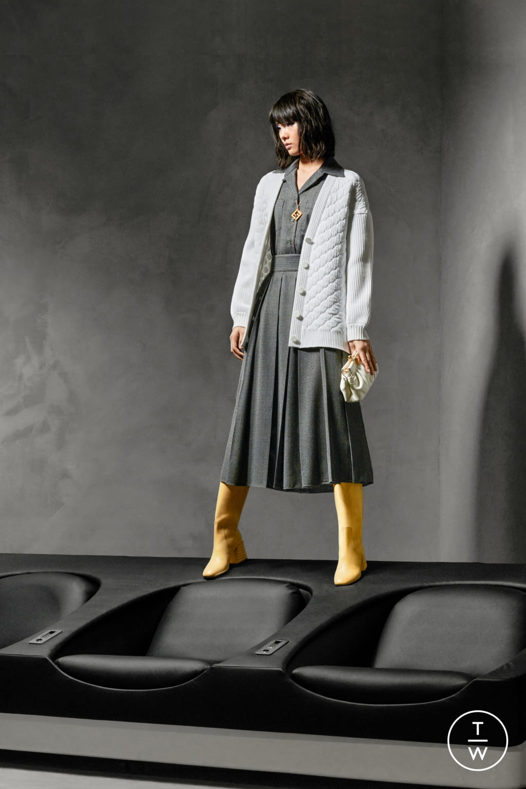 Fashion Week Milan Pre-Fall 2020 look 3 de la collection Fendi womenswear