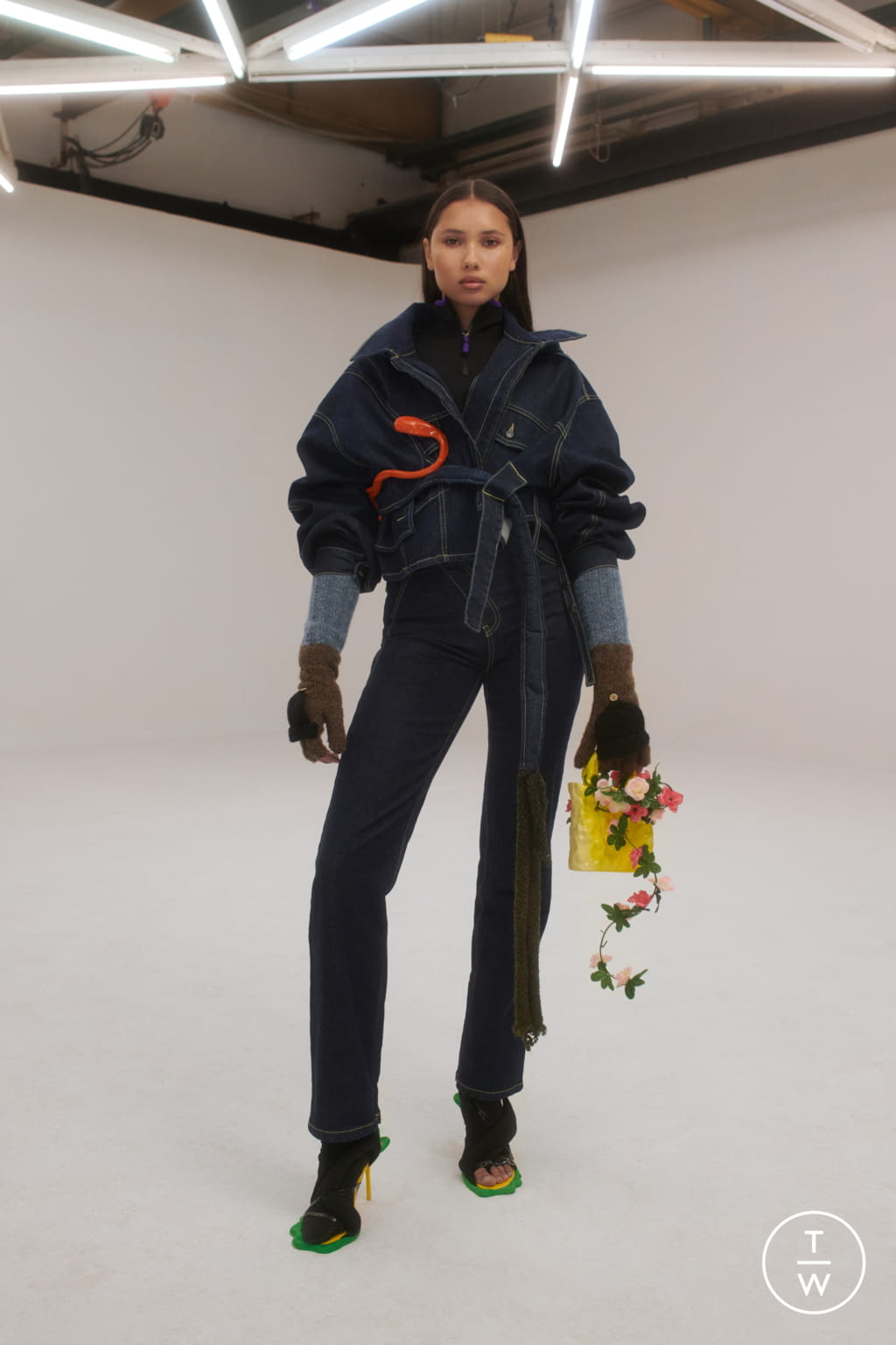 Fashion Week Paris Fall/Winter 2021 look 3 from the Ottolinger collection 女装