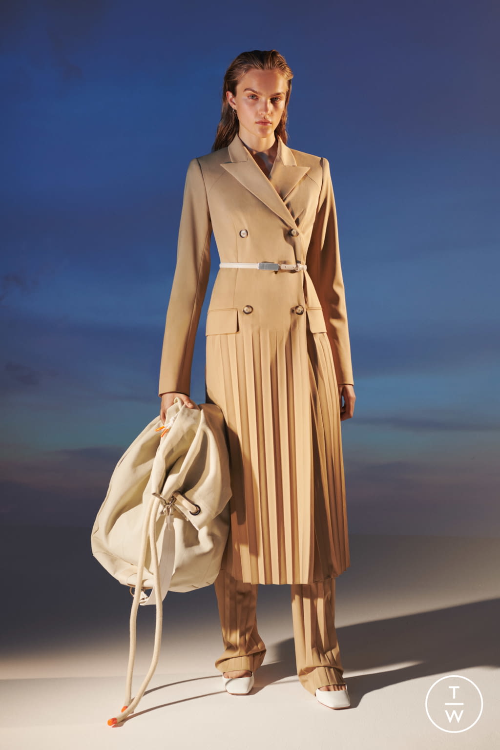 Fashion Week Milan Resort 2021 look 3 from the Sportmax collection womenswear
