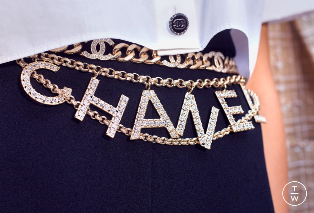 Fashion Week Paris Spring/Summer 2019 look 3 de la collection Chanel womenswear accessories