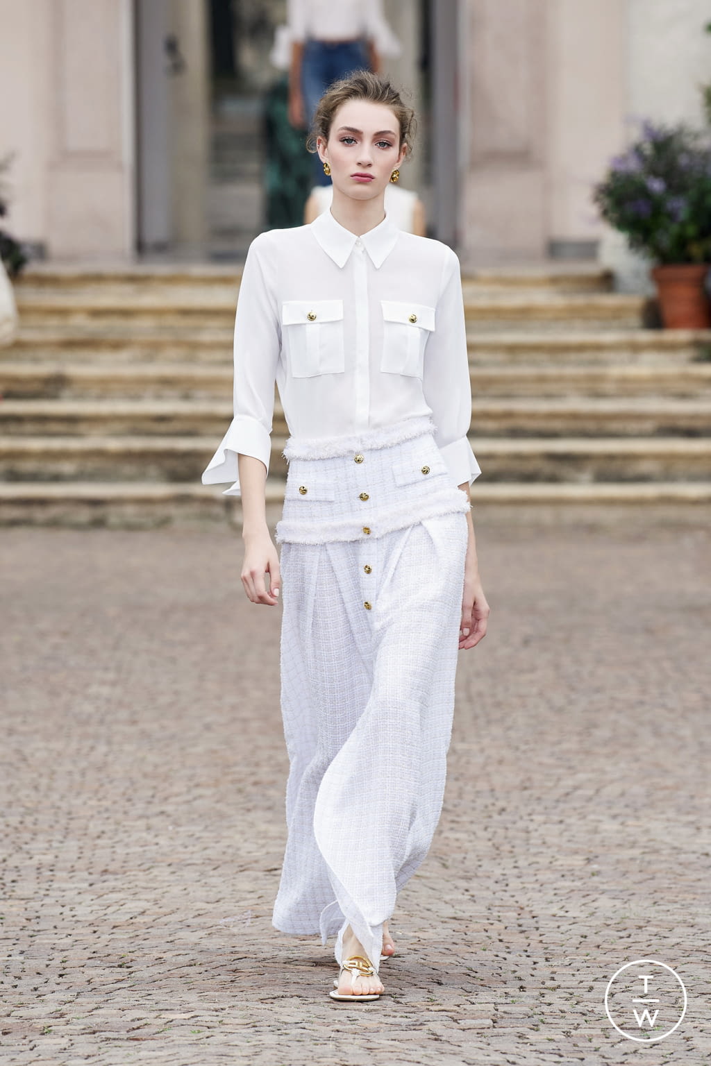 Fashion Week Milan Spring/Summer 2021 look 30 from the Elisabetta Franchi collection womenswear