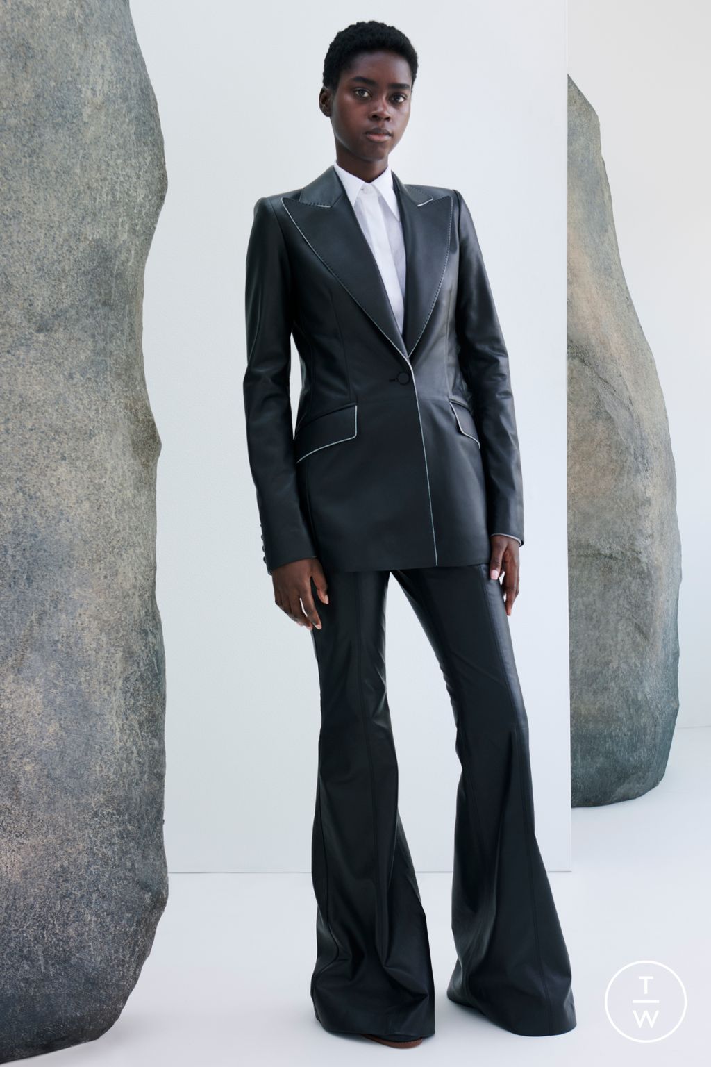 Fashion Week New York Resort 2024 look 3 from the Gabriela Hearst collection womenswear