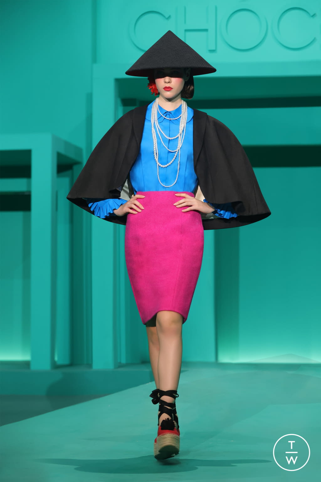 Fashion Week New York Spring/Summer 2022 look 31 de la collection Chocheng womenswear