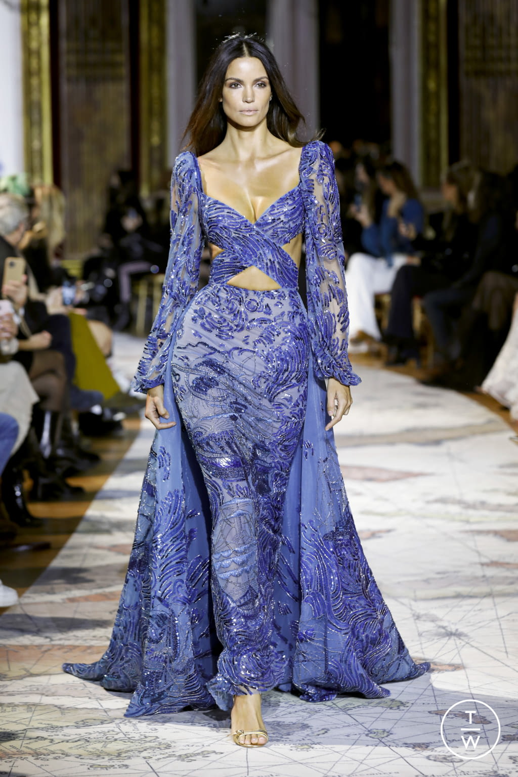 Fashion Week Paris Spring/Summer 2022 look 31 de la collection Zuhair Murad couture