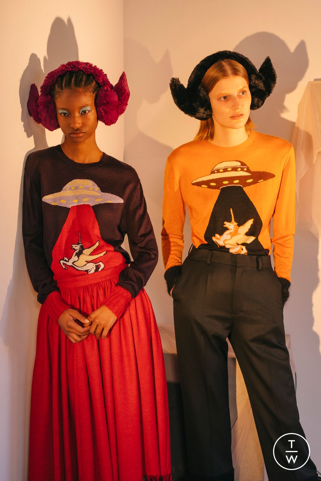 Fashion Week Paris Pre-Fall 2023 look 31 de la collection Undercover womenswear
