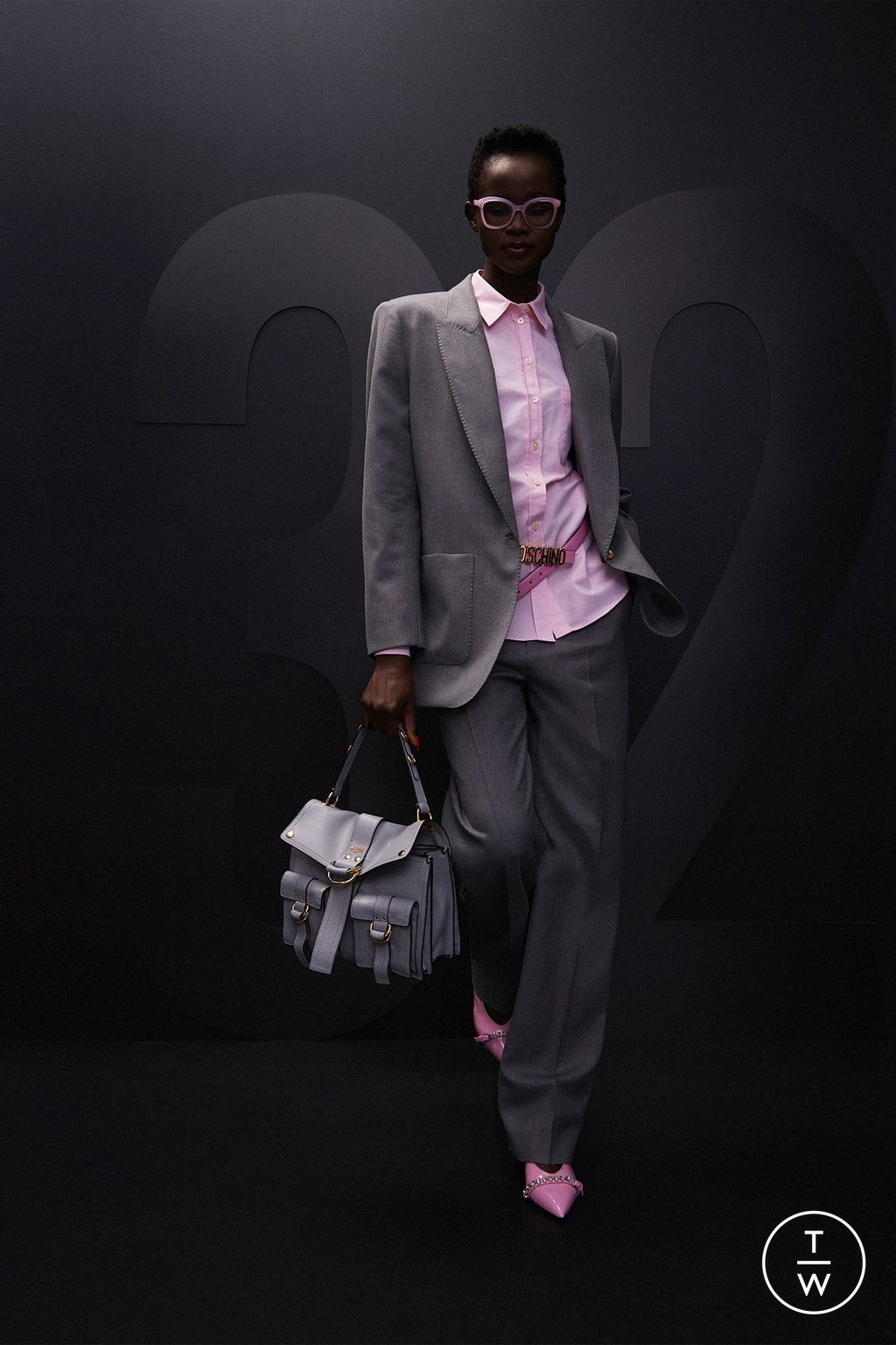 Fashion Week Milan Pre-Fall 2024 look 32 de la collection Moschino womenswear
