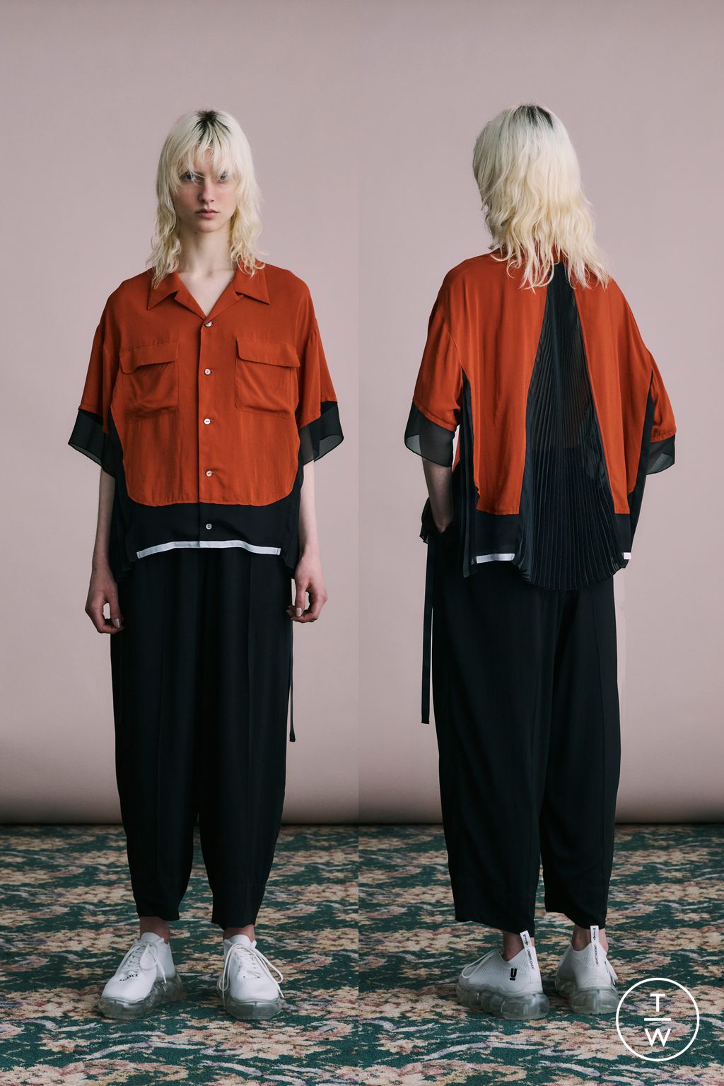Fashion Week Paris Resort 2026 look 32 from the Undercover collection womenswear