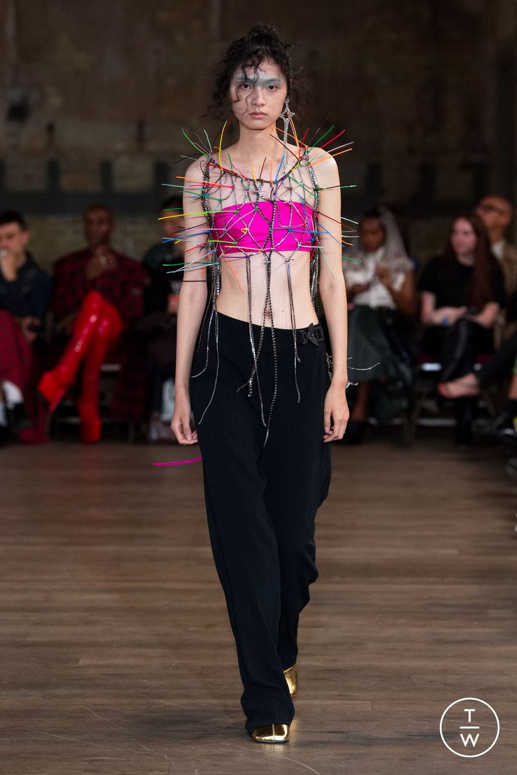 Fashion Week London Spring/Summer 2023 look 32 from the MITHRIDATE collection womenswear