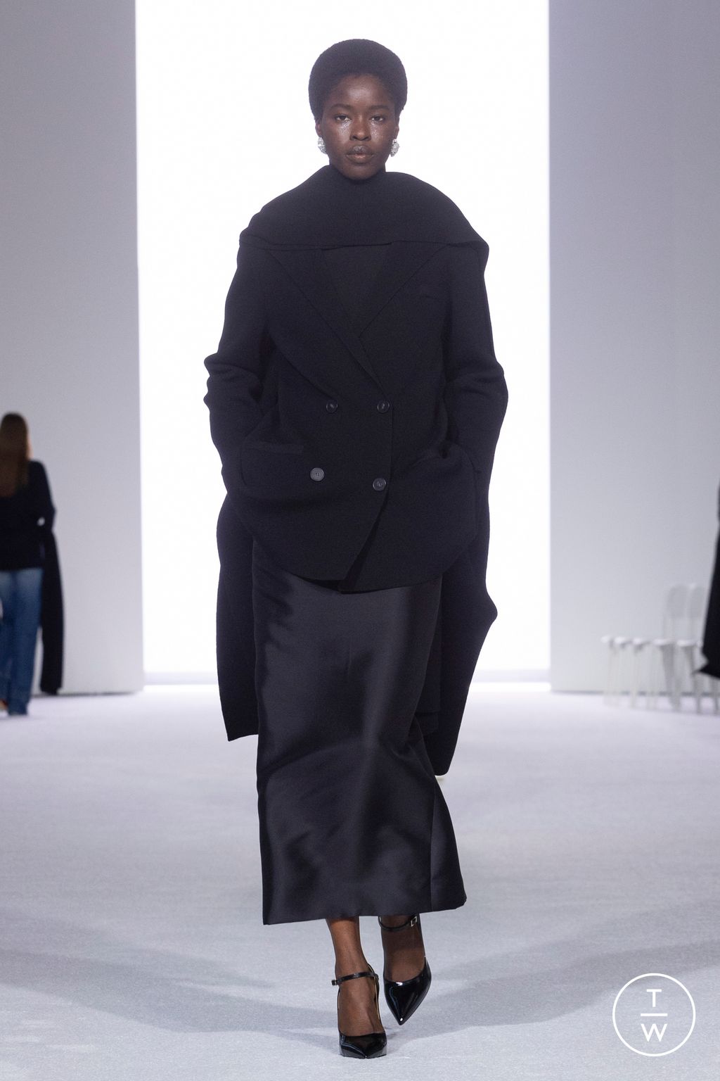 Fashion Week New York Fall/Winter 2024 look 32 de la collection Brandon Maxwell womenswear