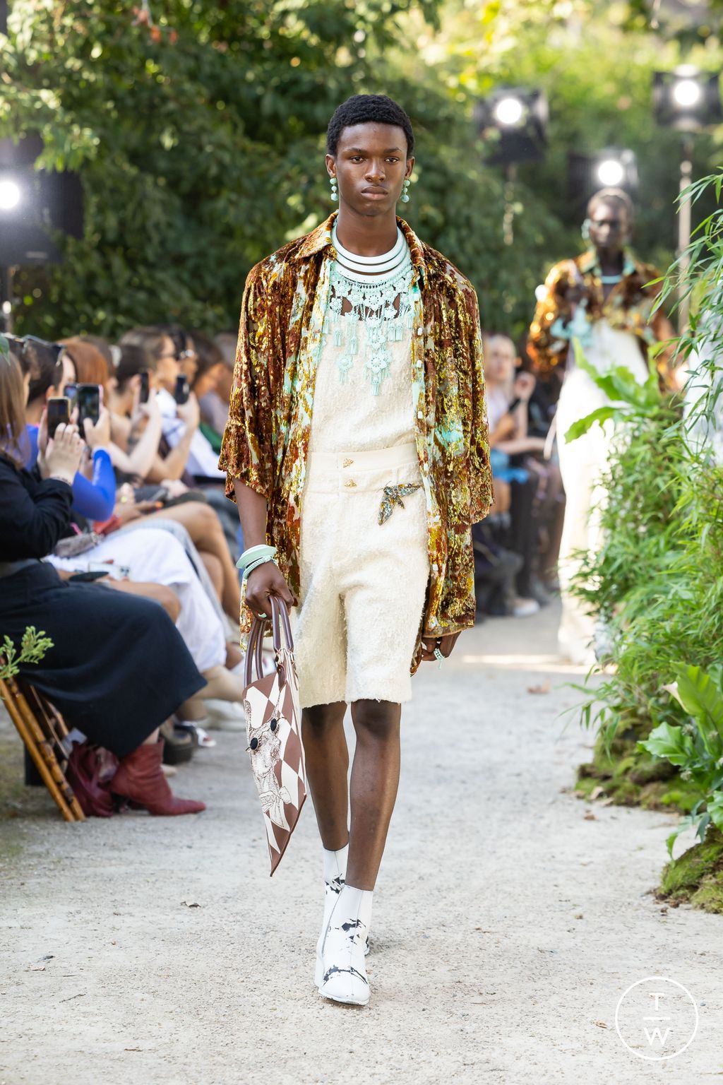 Fashion Week London Spring/Summer 2024 look 32 from the MITHRIDATE collection womenswear