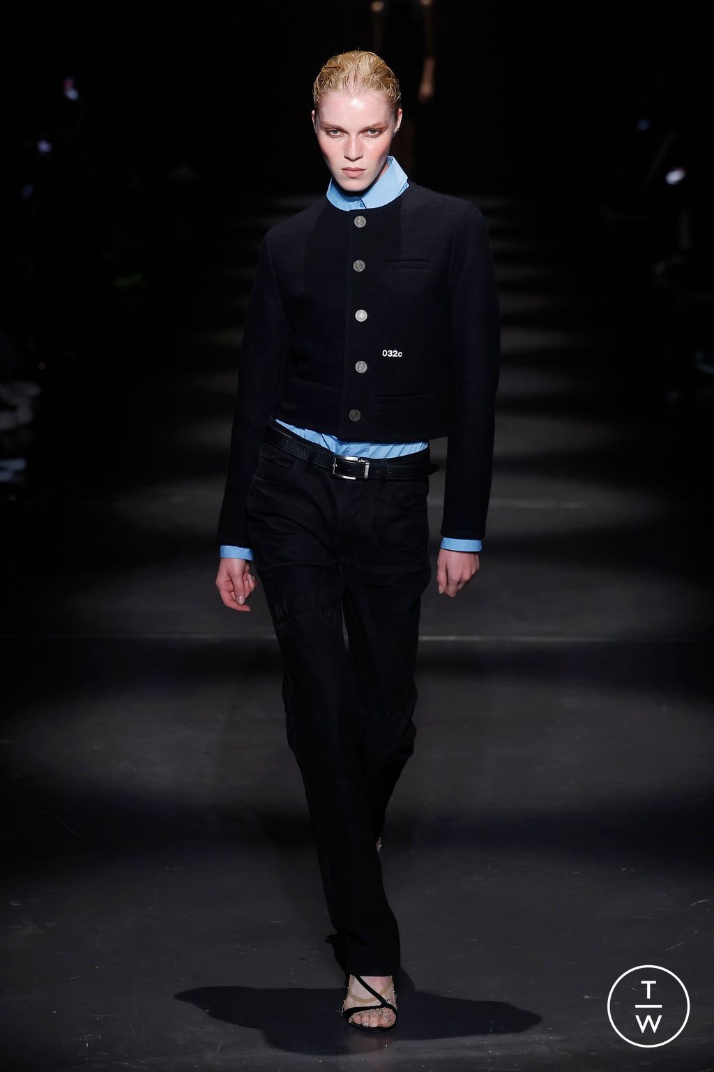 Fashion Week Paris Spring-Summer 2025 look 11 from the 032c collection menswear