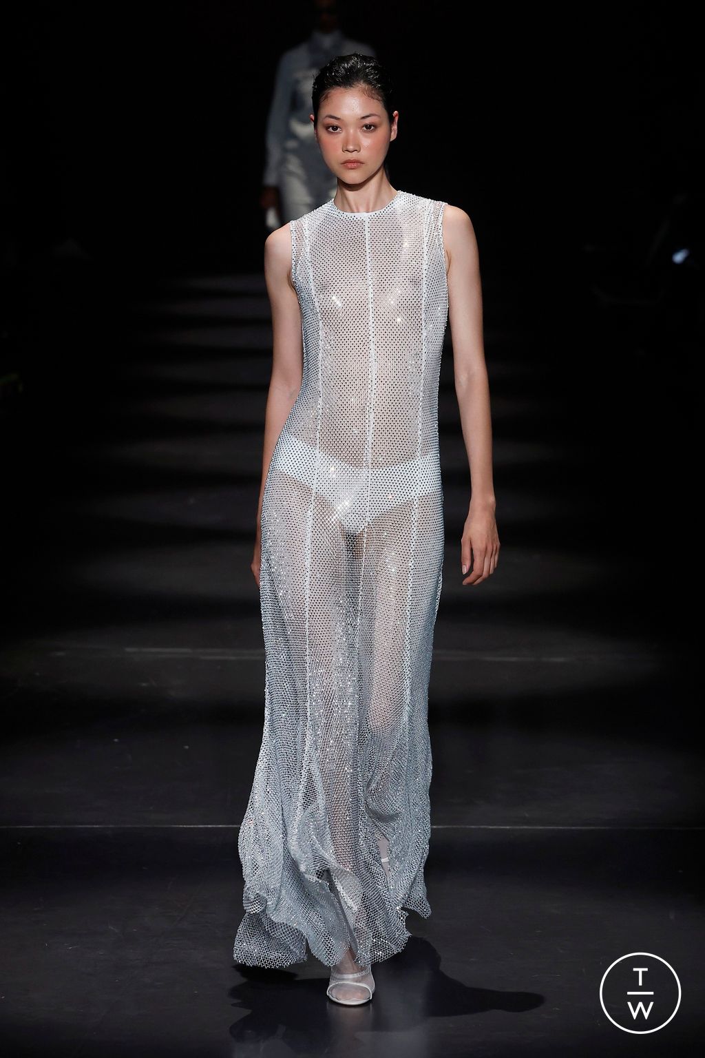Fashion Week Paris Spring-Summer 2025 look 27 de la collection 032c menswear