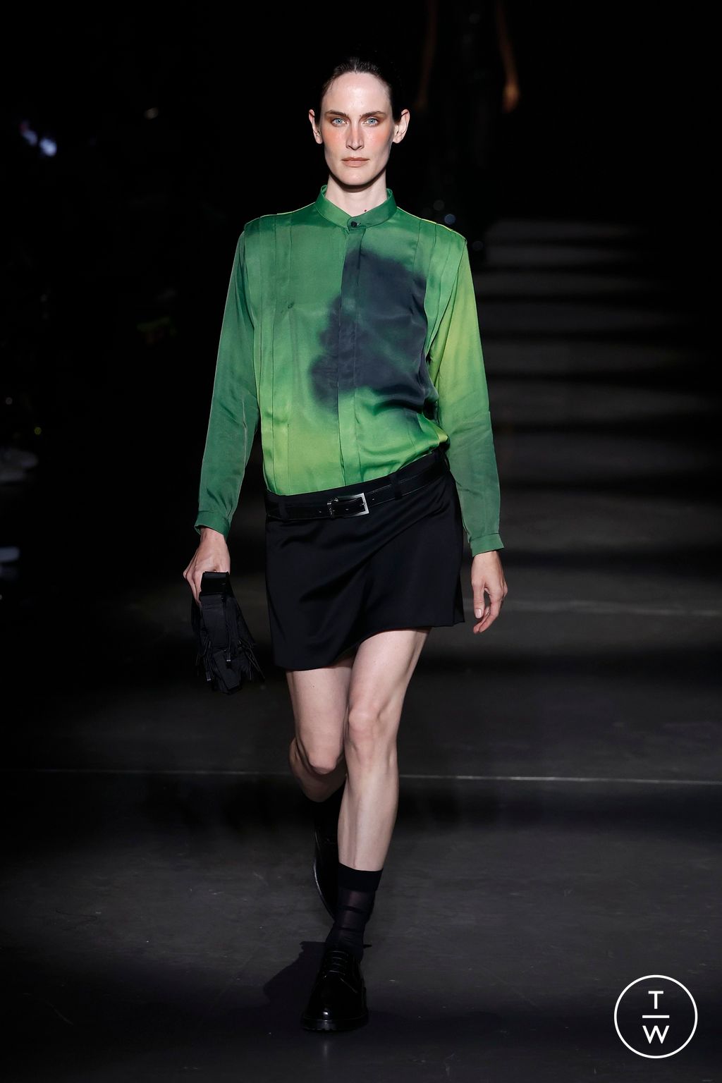 Fashion Week Paris Spring-Summer 2025 look 46 from the 032c collection menswear