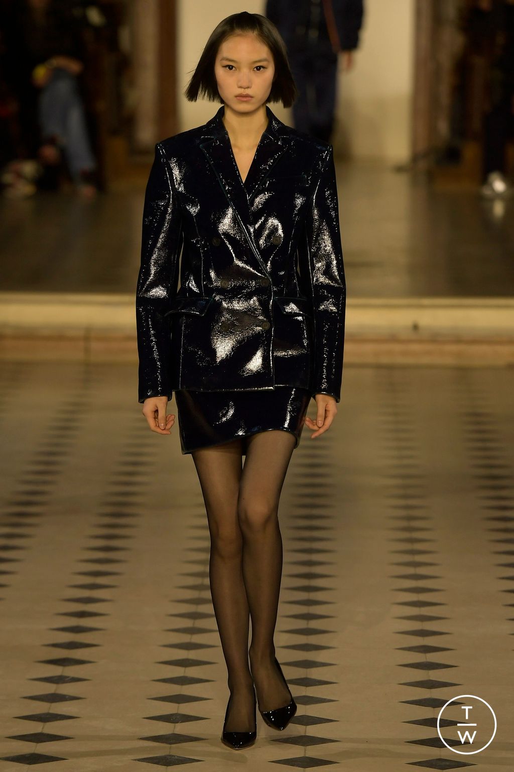 Fashion Week Paris Fall/Winter 2024 look 9 de la collection 032c menswear