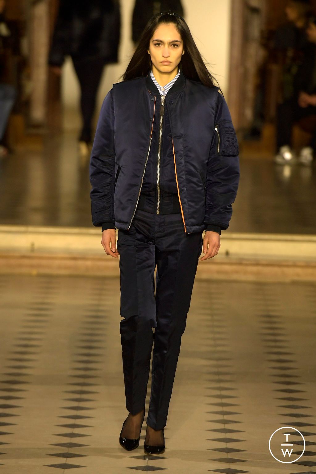 Fashion Week Paris Fall/Winter 2024 look 10 from the 032c collection menswear