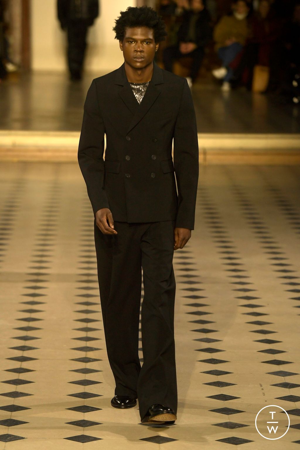 Fashion Week Paris Fall/Winter 2024 look 33 from the 032c collection menswear