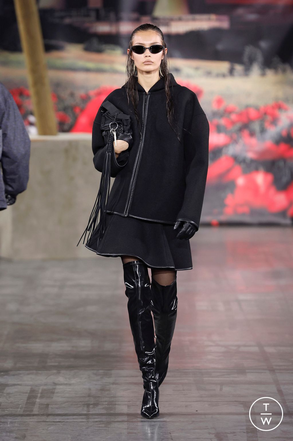 Fashion Week Paris Fall/Winter 2025 look 7 de la collection 032c menswear