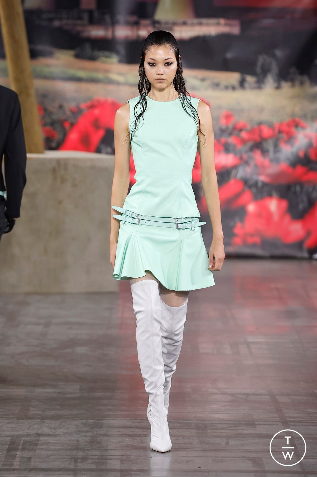 Fashion Week Paris Fall/Winter 2025 look 19 de la collection 032c menswear