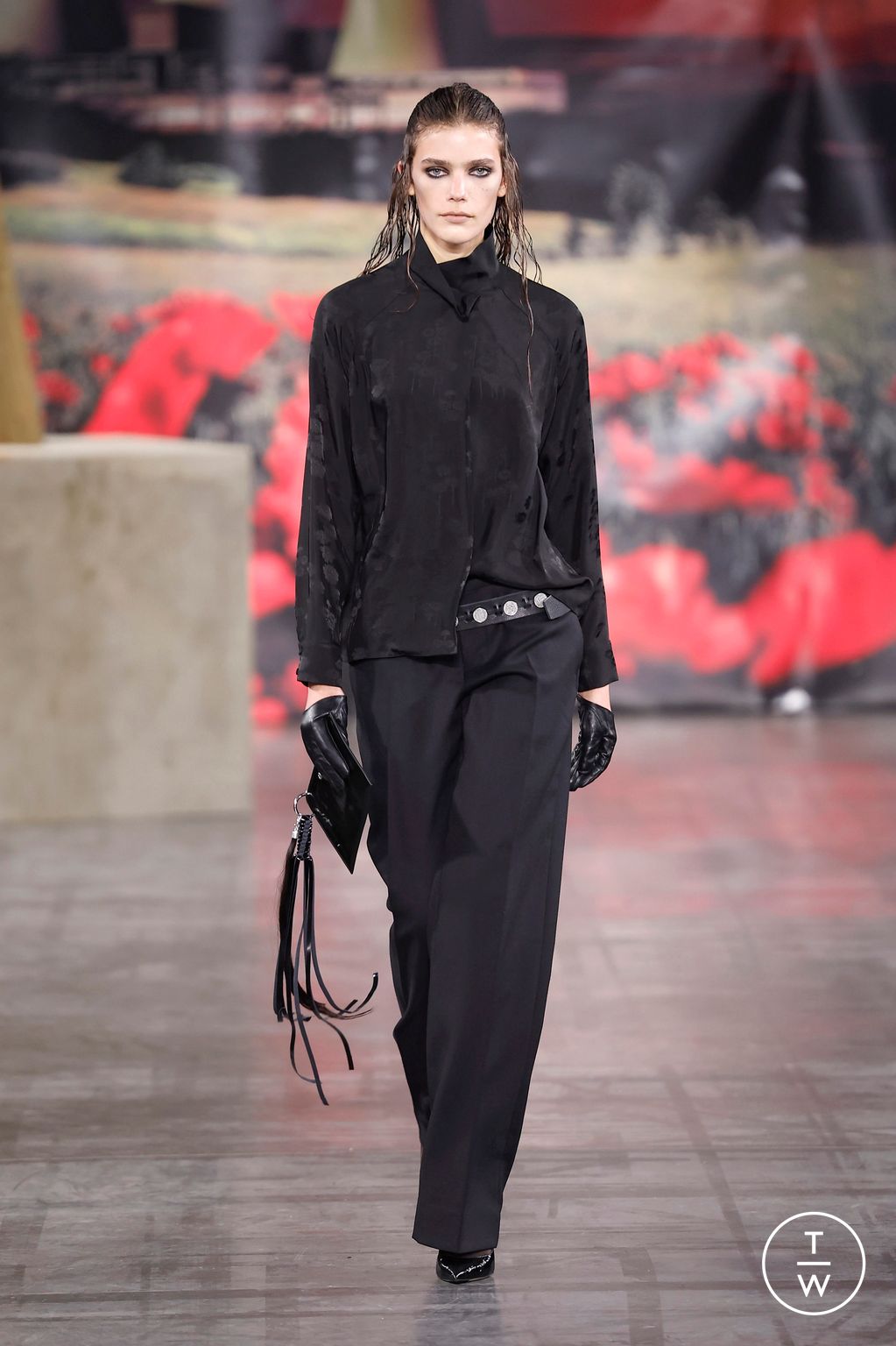 Fashion Week Paris Fall/Winter 2025 look 23 from the 032c collection menswear