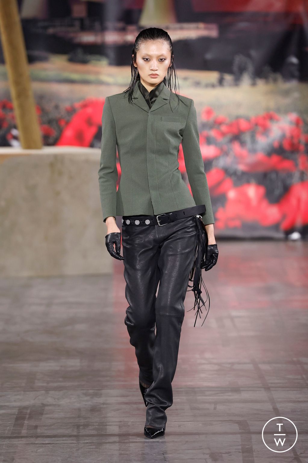 Fashion Week Paris Fall/Winter 2025 look 31 from the 032c collection menswear