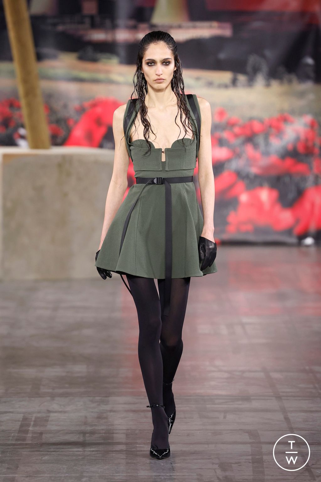 Fashion Week Paris Fall/Winter 2025 look 35 de la collection 032c menswear