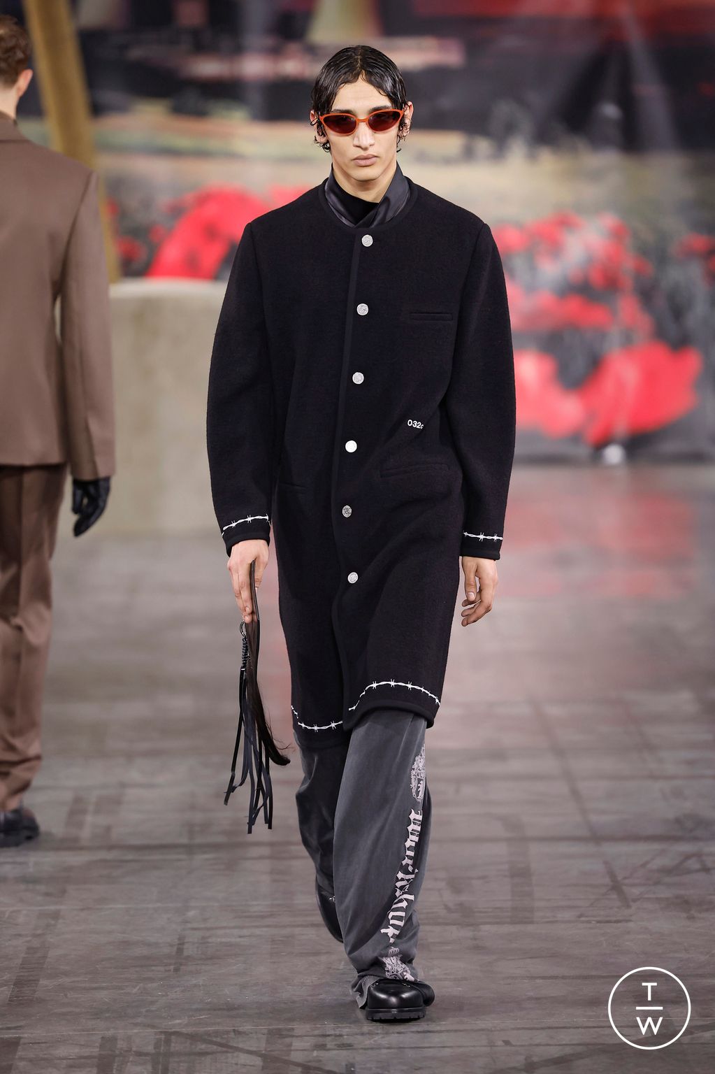 Fashion Week Paris Fall/Winter 2025 look 44 from the 032c collection menswear
