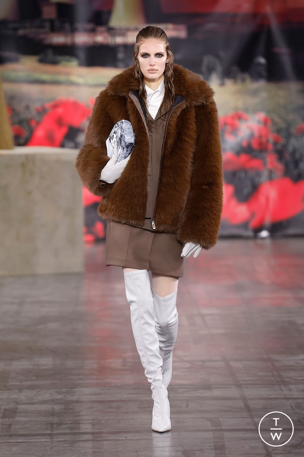 Fashion Week Paris Fall/Winter 2025 look 47 from the 032c collection menswear