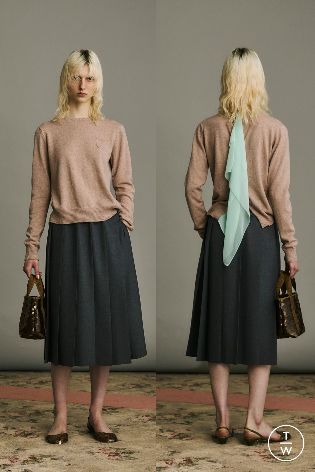 Fashion Week Paris Resort 2026 look 33 from the Undercover collection womenswear