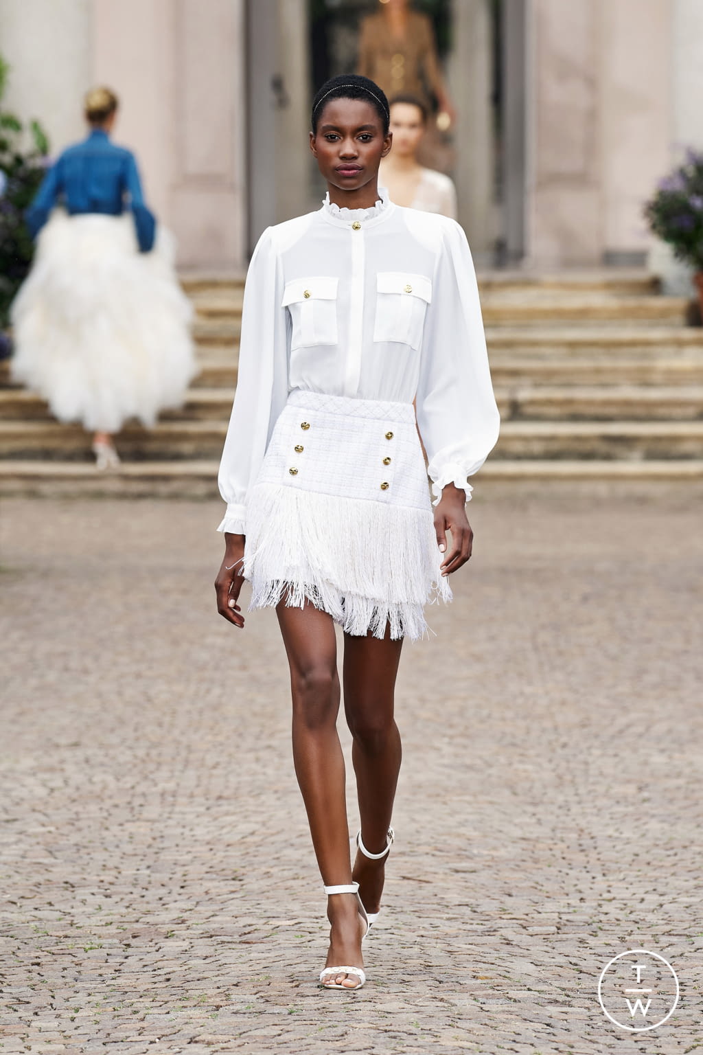 Fashion Week Milan Spring/Summer 2021 look 33 from the Elisabetta Franchi collection womenswear