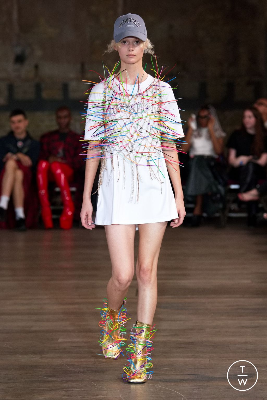 Fashion Week London Spring/Summer 2023 look 34 from the MITHRIDATE collection womenswear