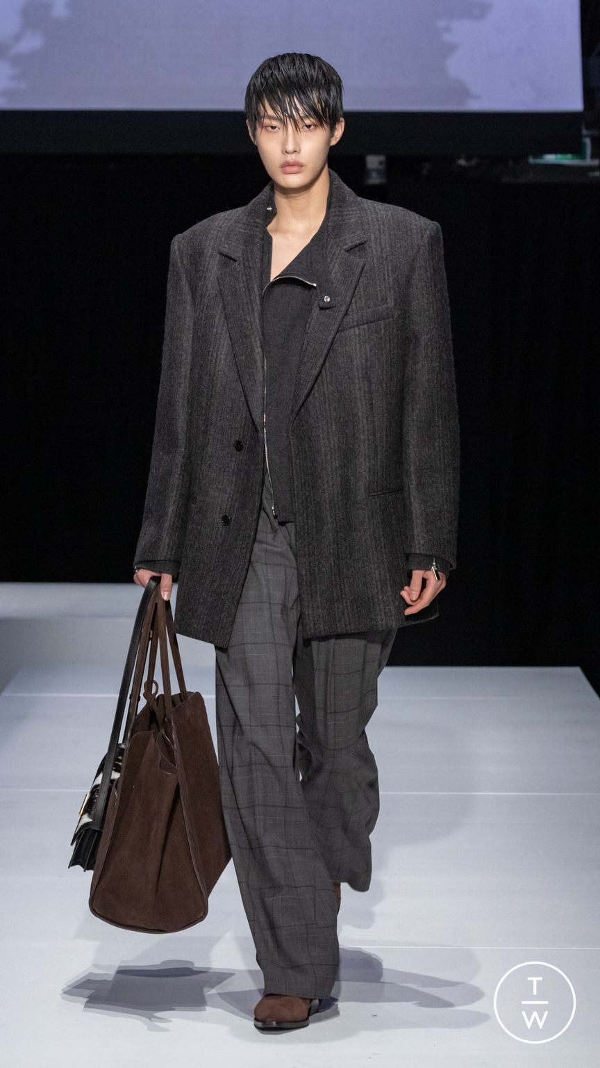 Fashion Week Paris Fall/Winter 2024 look 35 from the System Studios collection menswear