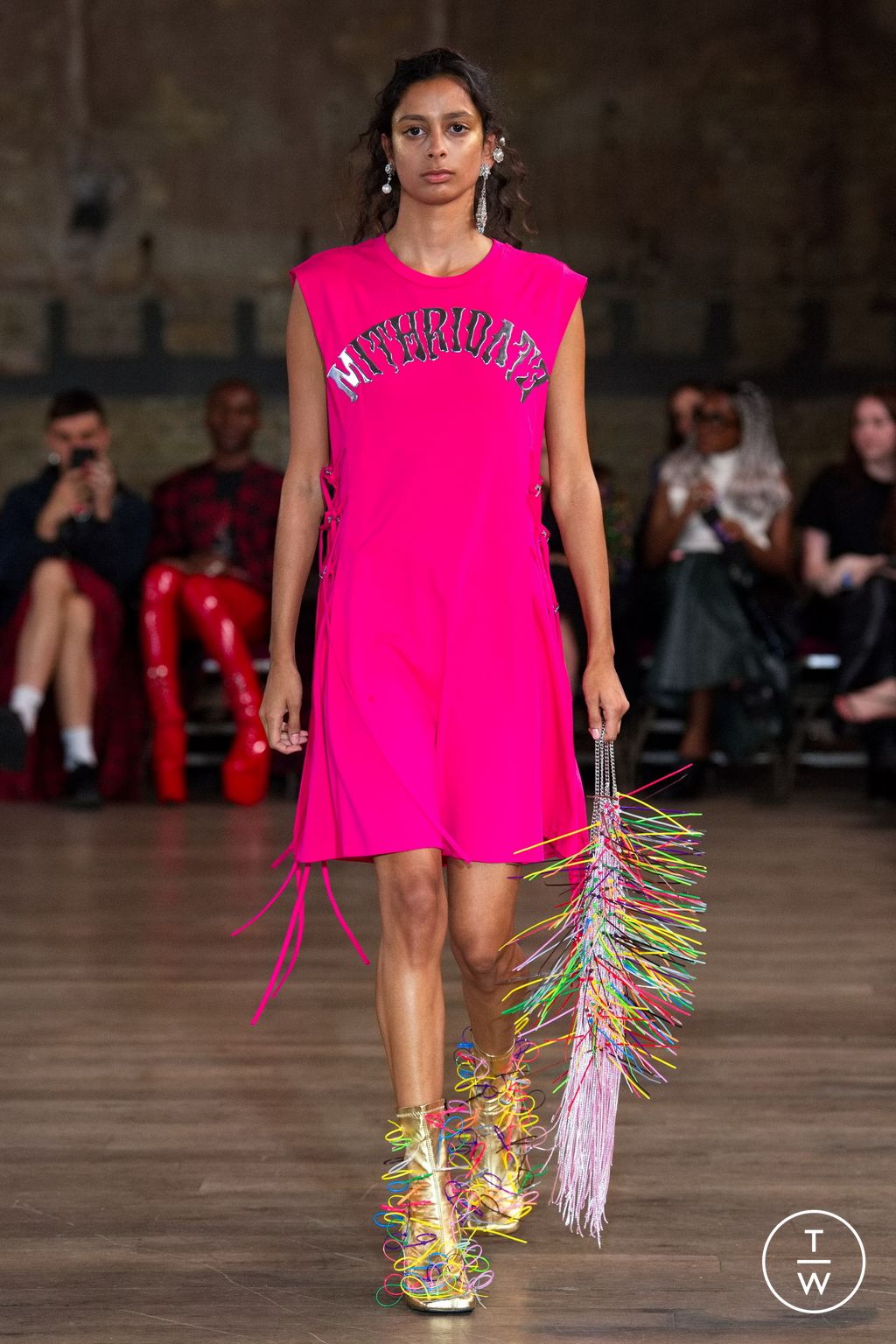 Fashion Week London Spring/Summer 2023 look 35 from the MITHRIDATE collection womenswear