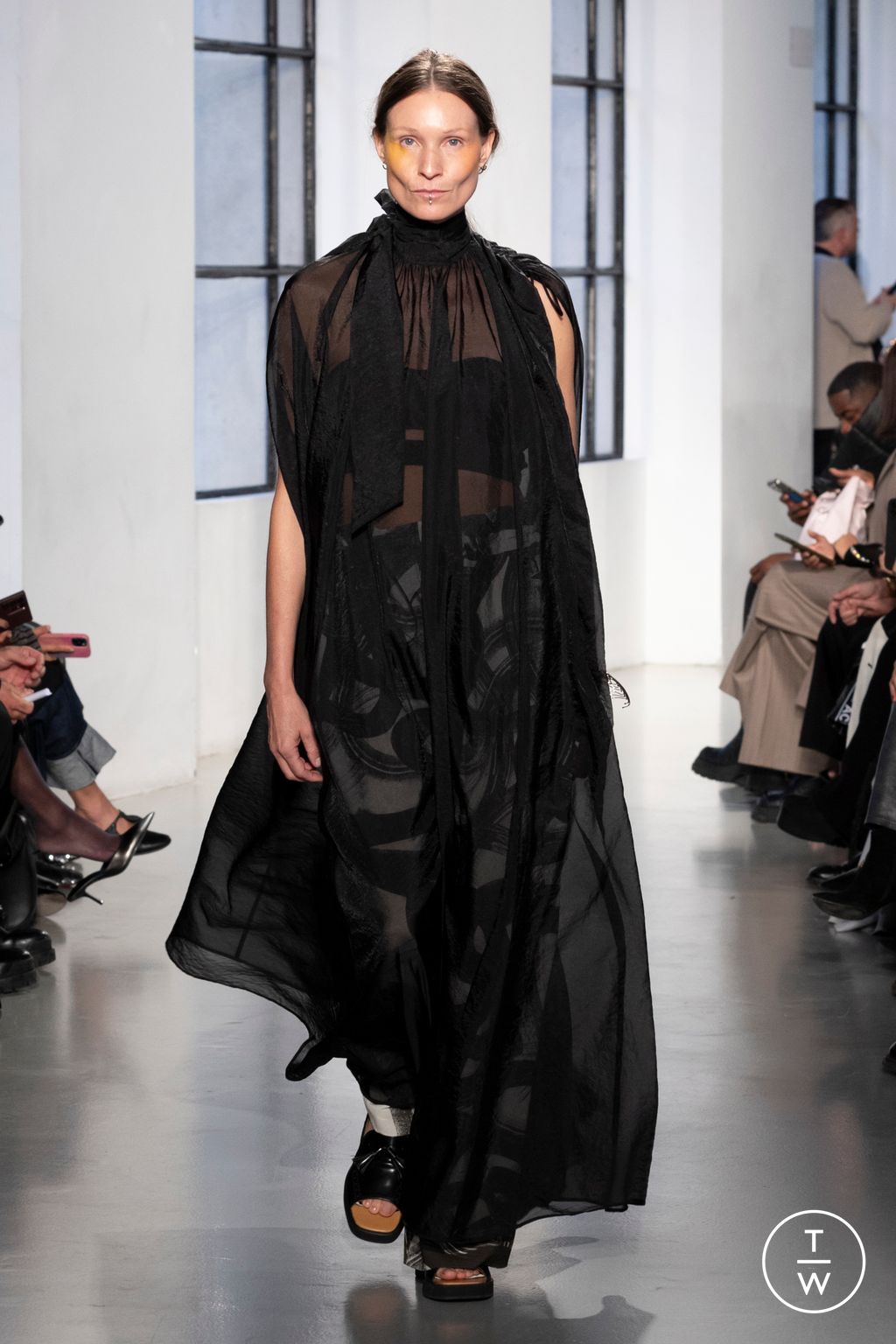 Fashion Week Paris Spring/Summer 2025 look 35 from the Ujoh collection womenswear