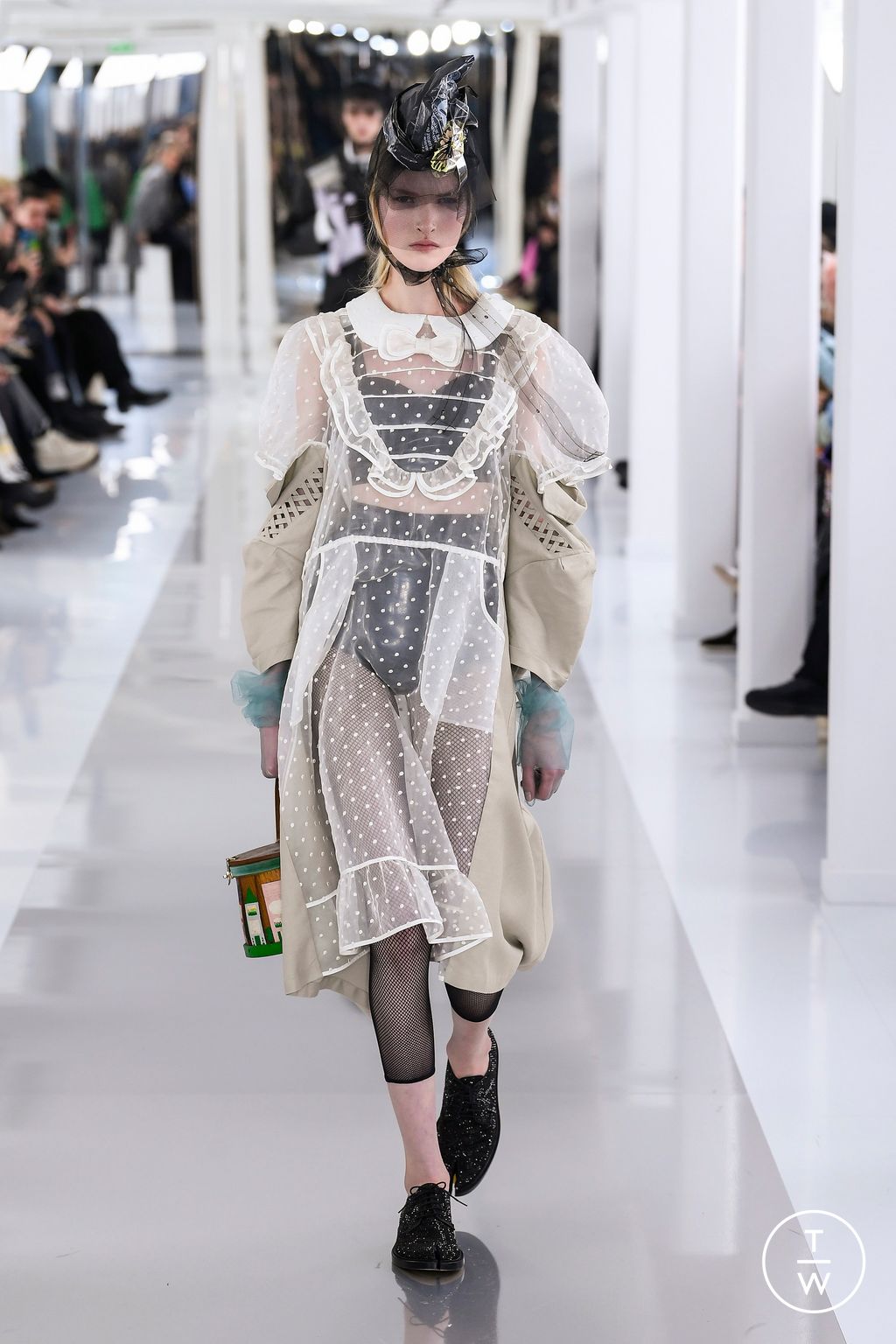 Fashion Week Paris Fall/Winter 2023 look 21 de la collection Maison Margiela menswear