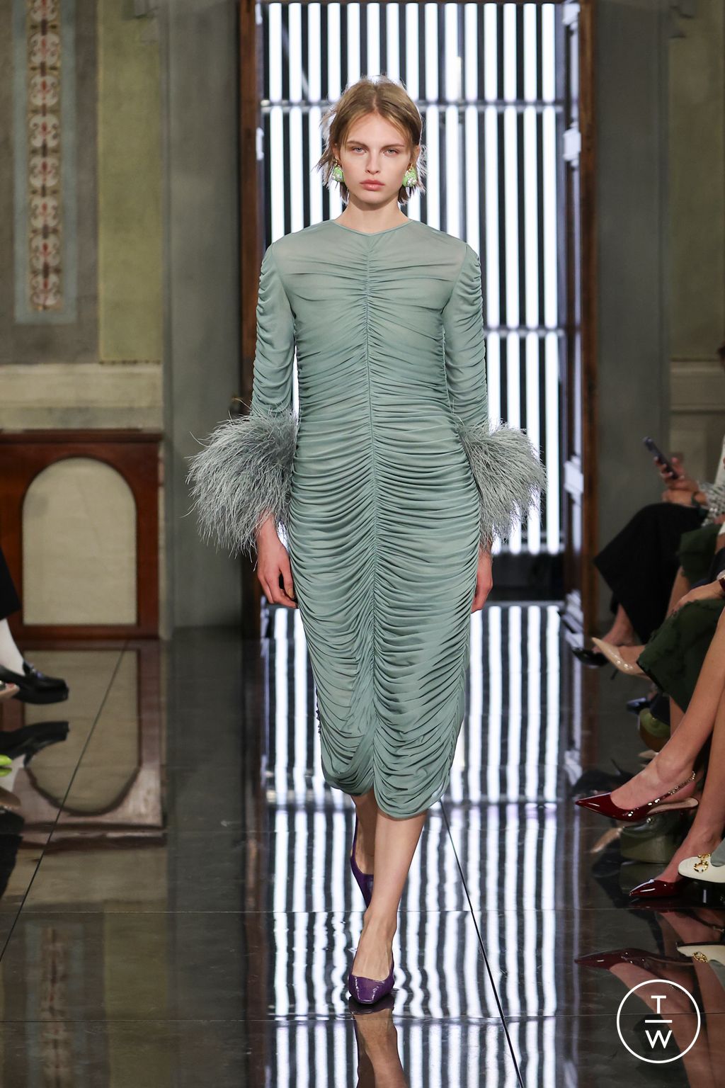 Fashion Week Milan Resort 2026 look 36 from the Gucci collection womenswear