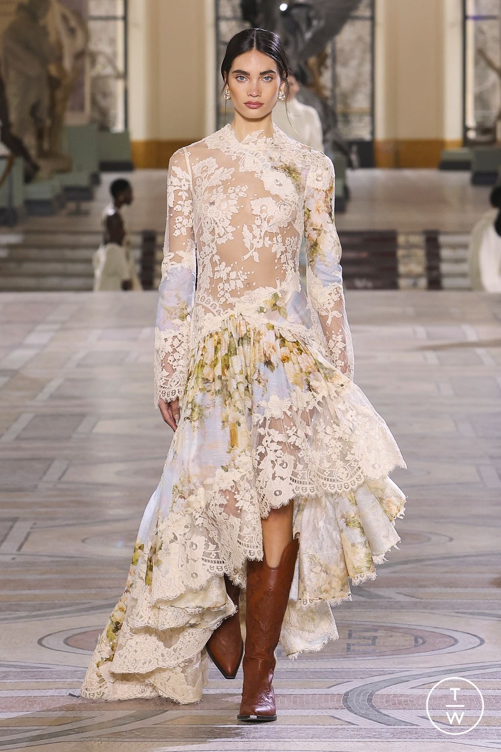 Fashion Week Paris Fall/Winter 2023 look 36 from the Zimmermann collection womenswear