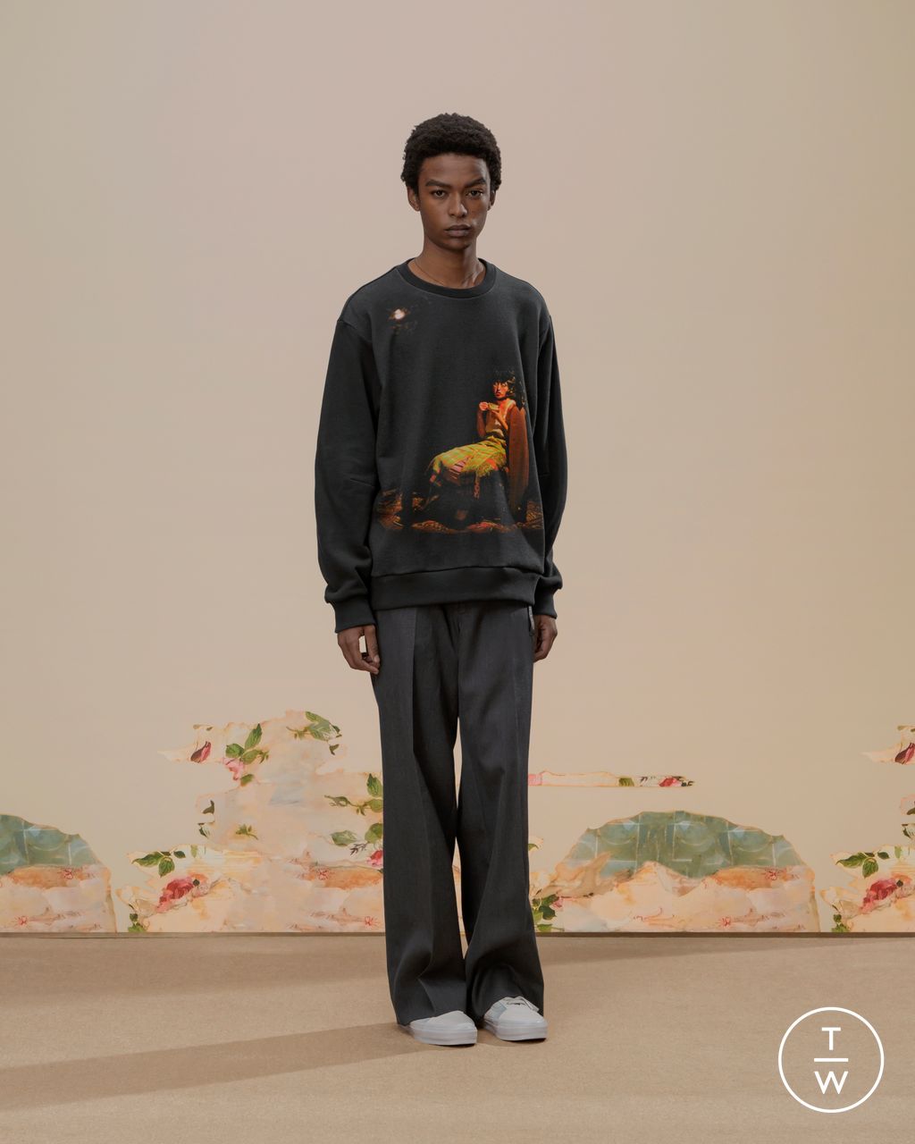 Fashion Week Paris Fall/Winter 2026 look 37 from the Undercover collection 男装