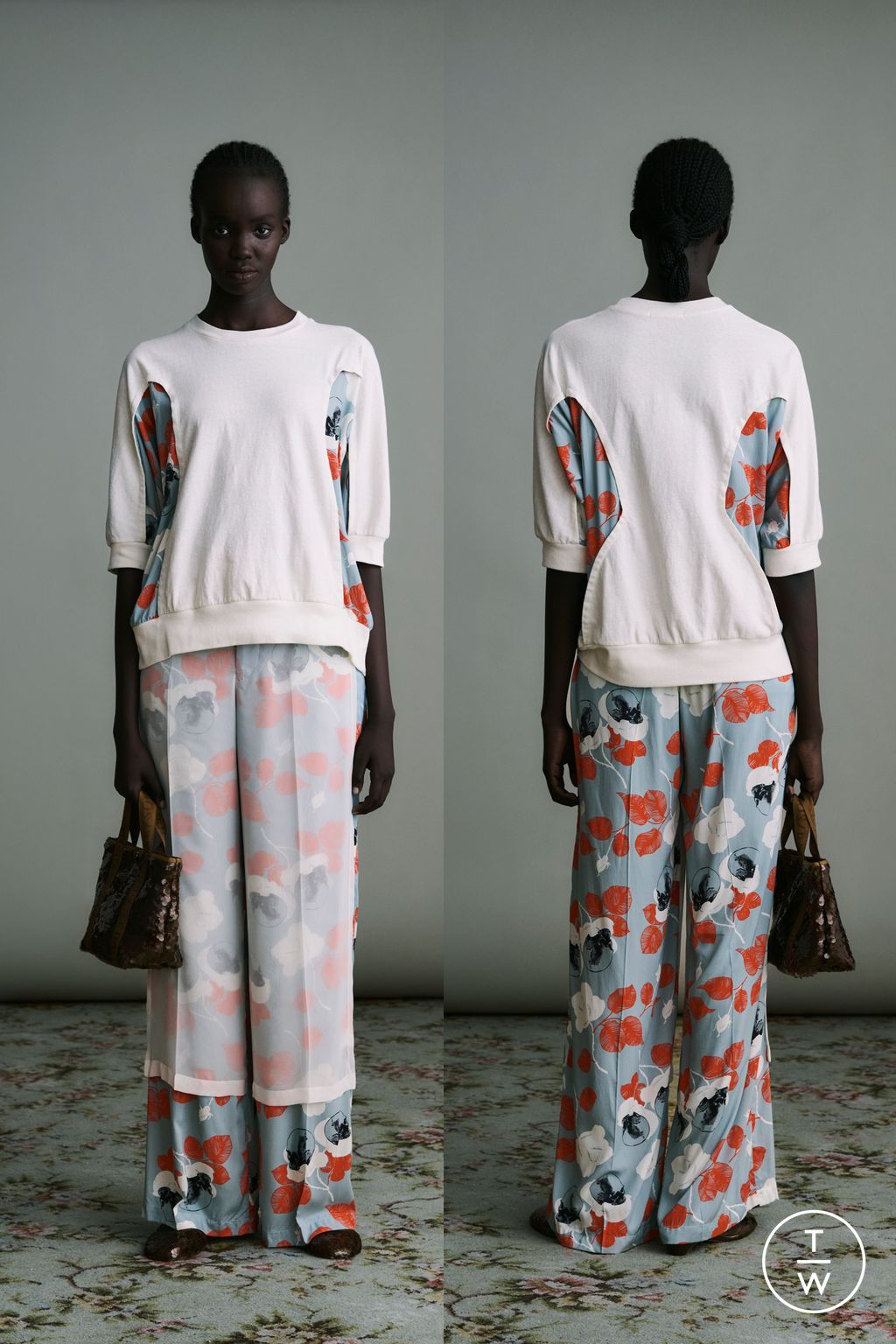 Fashion Week Paris Resort 2026 look 37 from the Undercover collection womenswear