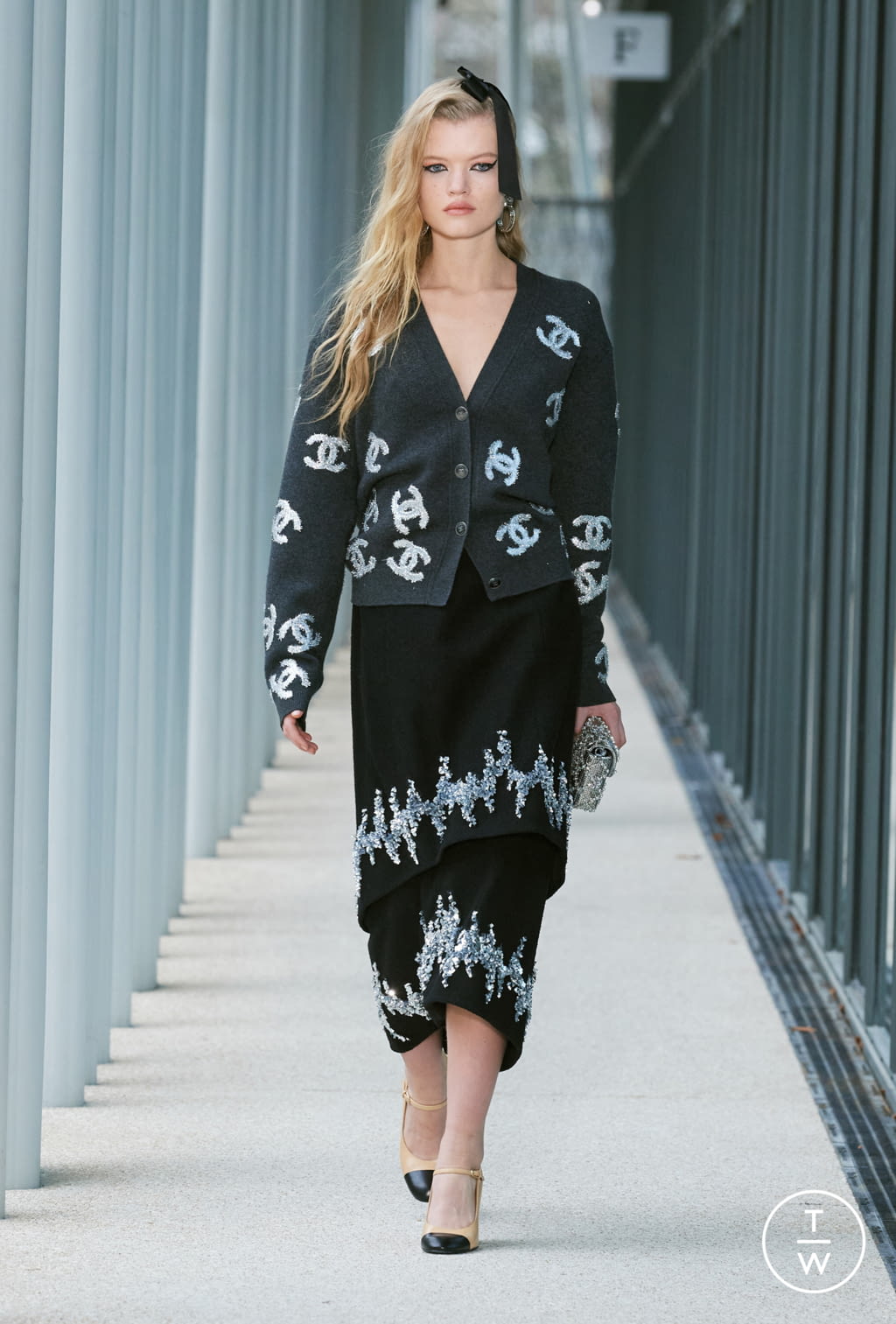 Fashion Week Paris Pre-Fall 2022 look 37 de la collection Chanel womenswear