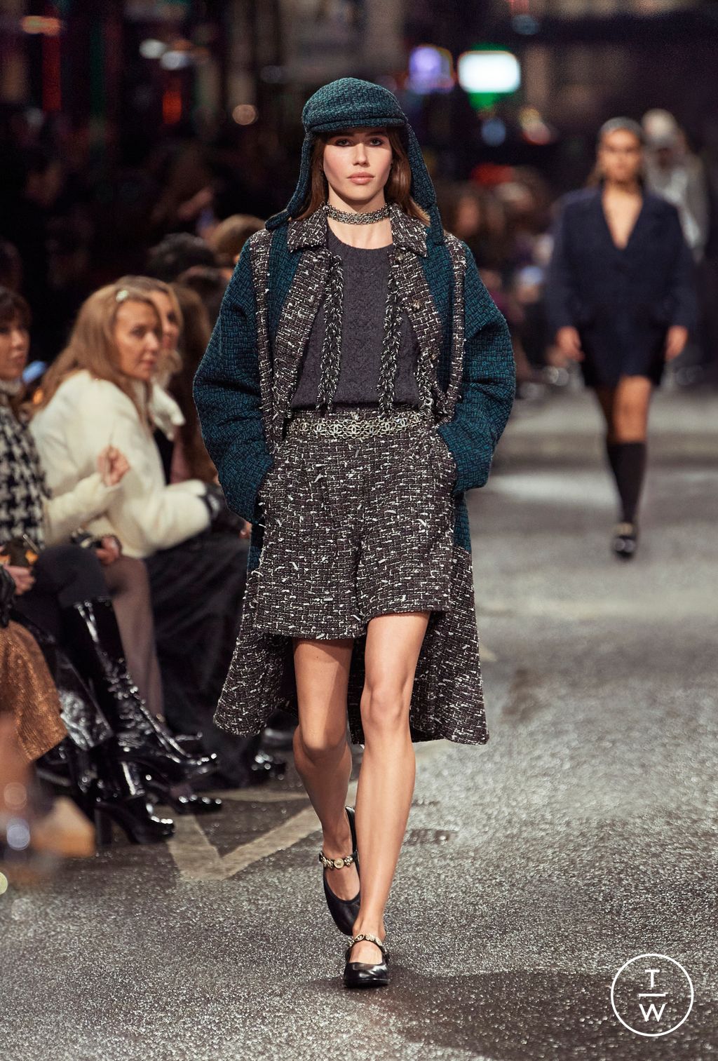 Fashion Week Paris Pre-Fall 2024 look 37 de la collection Chanel womenswear