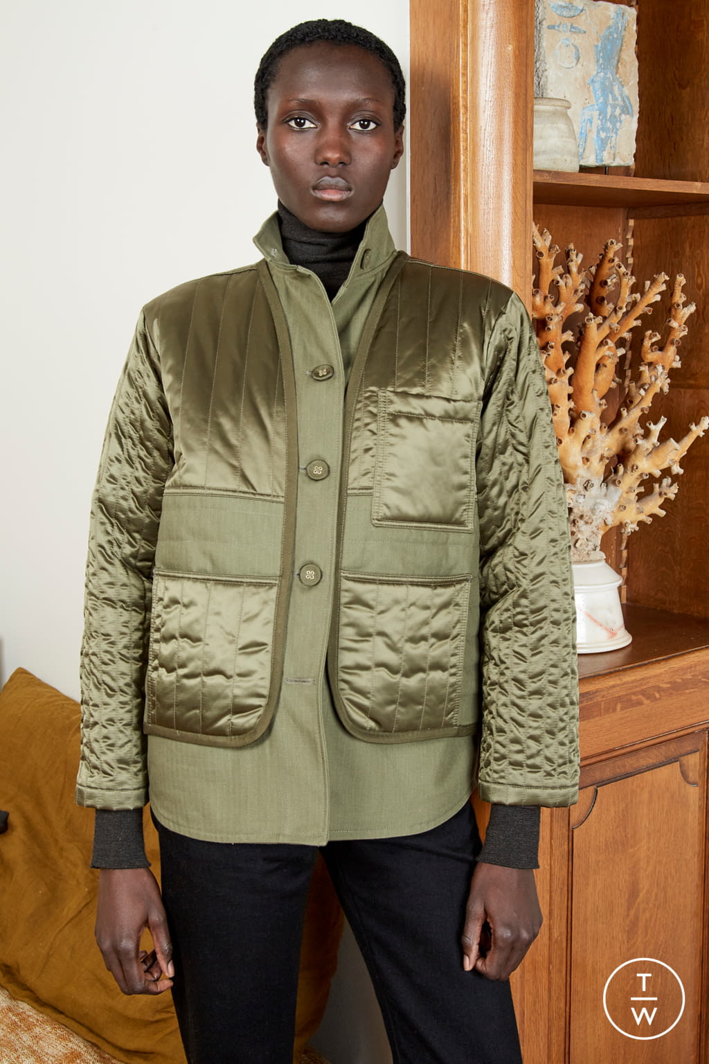 Fashion Week Paris Fall/Winter 2021 look 40 from the Officine Générale collection menswear