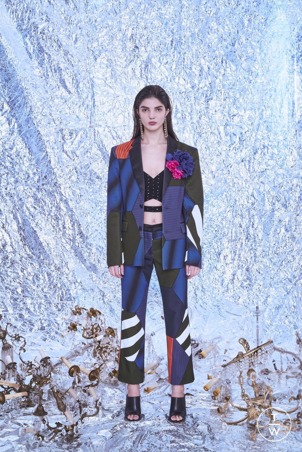 Fashion Week Paris Pre-Fall 2020 look 38 from the Koché collection womenswear